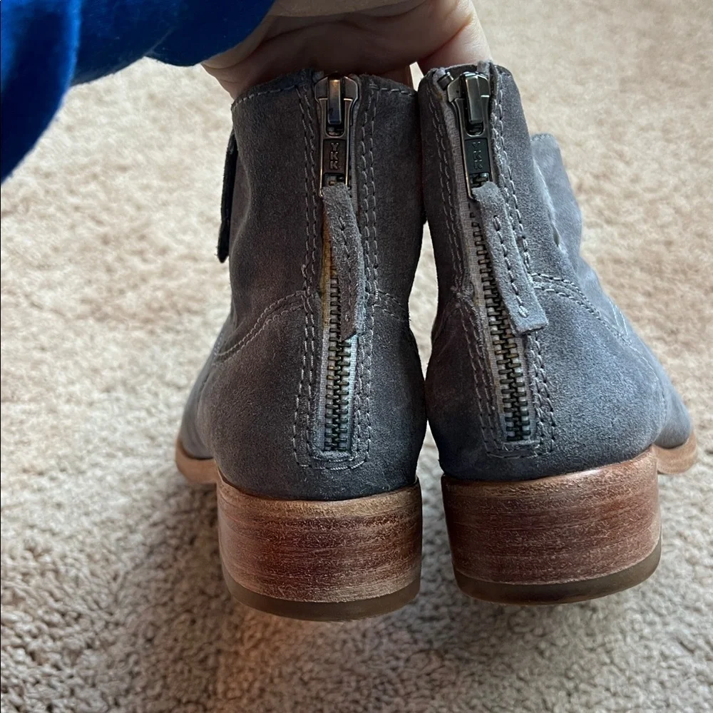 Johnston & Murphy Suede Stitched Bootie